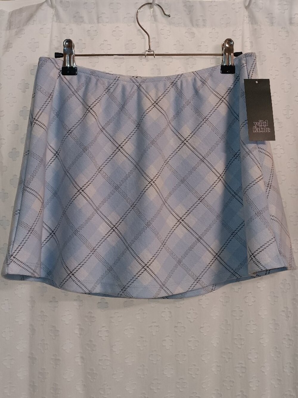 Plaid Mini Skort